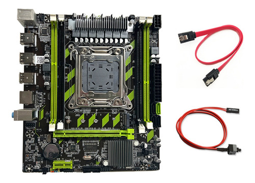 Placa Base De Juego X79g+switch + Cable Lga2011 4xddr3 Recc