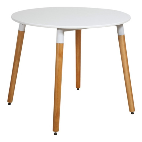 Imagen 4 de 5 de Juego De Comedor Mesa 90 Cm + 4 Sillas Eames