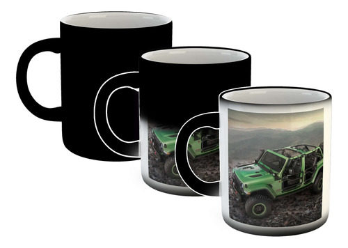 Taza Magica Auto Camioneta Todo Terreno 4x4 Montaña