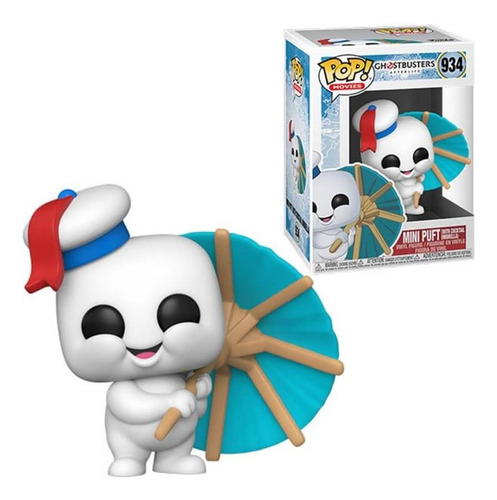 Funko Pop! Mini Puft With Cocktail Umbrella #934 Ghostbuster