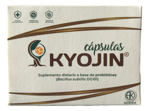 Probiotico + Prebiotico Kyojin 30 Capsulas Sabor Sin sabor