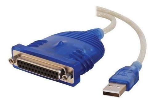 Cable Adaptador Usb A Paralelo Db25 Hembra Impresoras