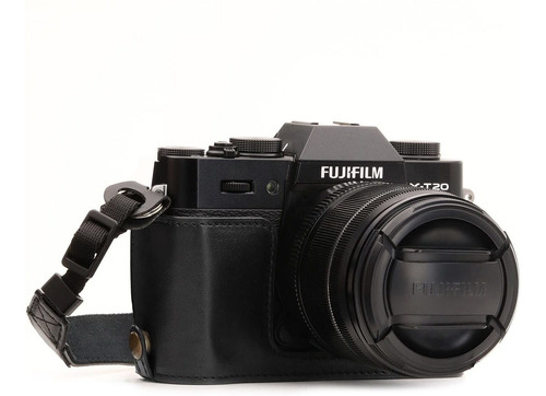 Funda Para Fujifilm X-t30 / T20 / T10 Megagear Negro +cor...