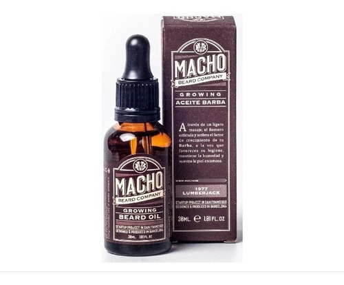 Aceite Barba Tonico Macho Beard - L a $29500