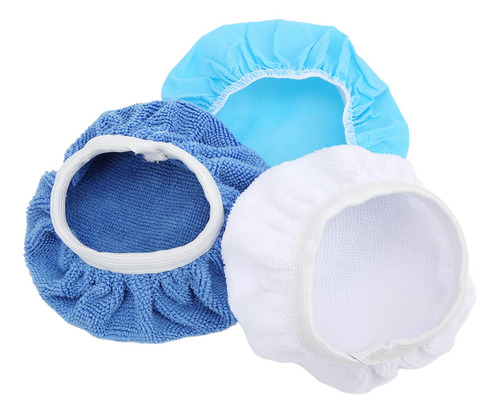 Juego De 24 Paquetes De Gorros Para Pulir, Microfibra No Tej