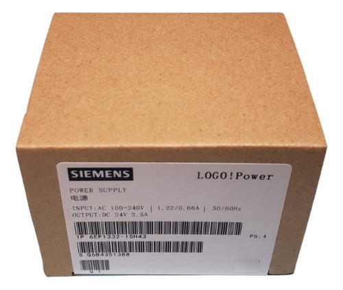 Fuente De Poder 6ep1332-1sh43 2.5a Para Plc Logo Siemens  