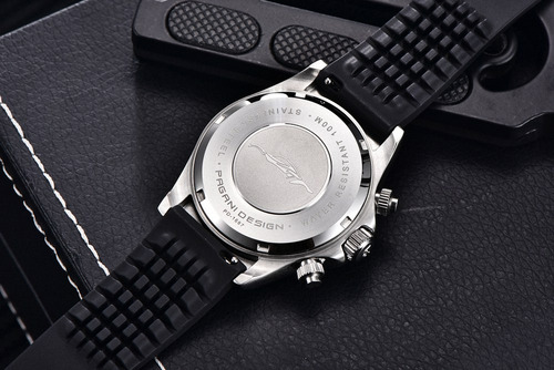 Reloj Pagani Design Pd-1687 Deportivo Elegante Taquimetro Negro Negro Negro