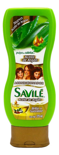 Savilé Acondicionador Aceite De Argan Brillo Y Suavidad Bote