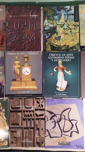 50 Catálogos De Remastes Diversos Sobre Arte, Antigüedades (Usado)