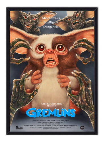 Cuadro - Póster Afiche Película Gremlins 1984