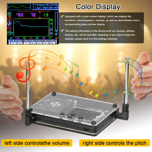 Instrumento Musical Con Módulo Theremin Vintage Color