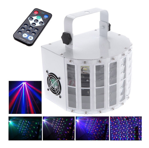Venetian Ef-510 Butterfly Colorful Led Laser Efecto Luces Dj