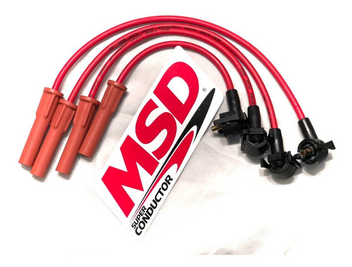 Cables De Bujias Msd 8.5mm Fiesta , Ka , Courier, Ikon  1.6l