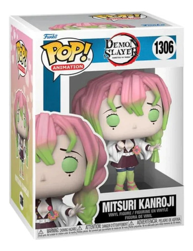 Figura De Accion Mitsuri Kanroji 1306 Funko Fair 2023 Demon Slayer: Kimetsu No Yaiba Funko Pop