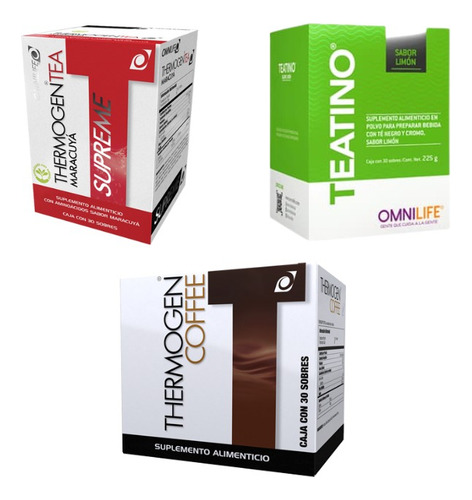 Thermogen Limon, Cafe, Maracuya Pack X 2 Unidades