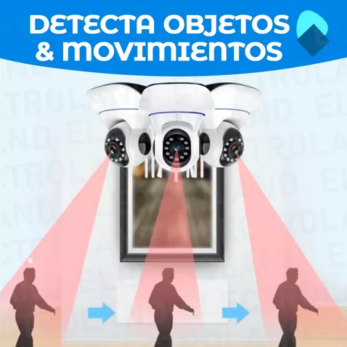 Camara Seguridad Wifi 2mp Hd Sensor Movimiento Y Sonido Z288