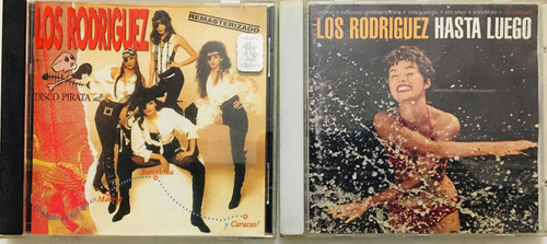 2 Cds Los Rodríguez Disco Pirata/hasta Luego 1992/1996