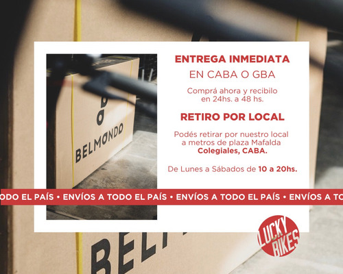 Timbre Para Bicicleta Belmondo