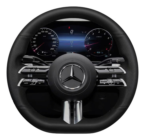 Funda Volante Mercedes Benz Clase E Clase C 2021-2024 Amg