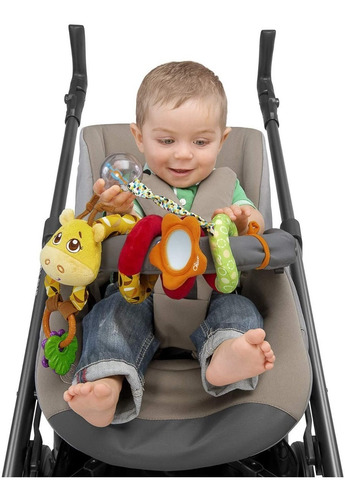 Imagen 3 de 5 de Chicco Juguete Para Bumper De Carriola, Mrs. Giraffe