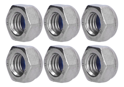 Tuerca De Seguridad Locknut, 100 Unidades, Insertada En Nail