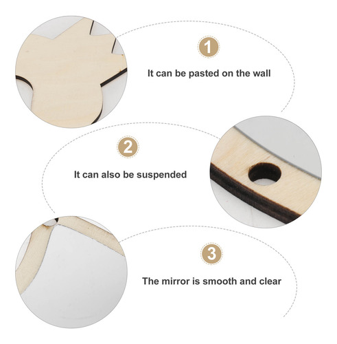 Decoración De Pared Con Espejo Sin Marco