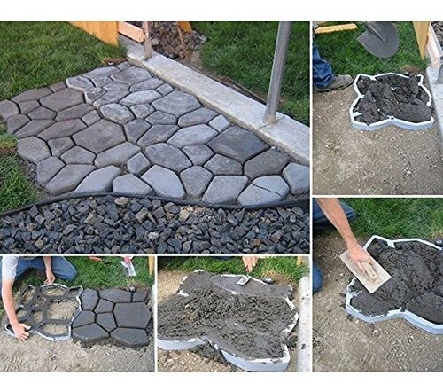 Sendero De Pavimentación De Ladrillo Molde Para Patio