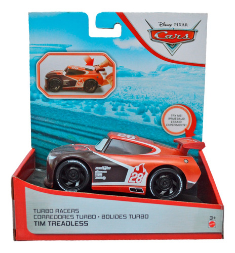 Tim Treadless Cars Corredores Bolidos Turbo Racers Mattel