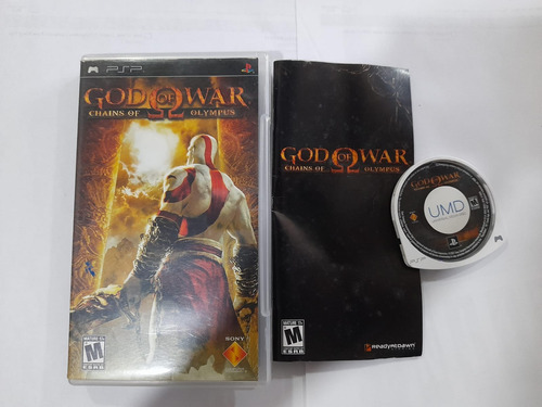 God Of War Chains Of Olympus Completo Para Sony Psp,checa
