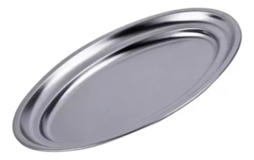 Bandeja Oval De Acero Inoxidable 46cm