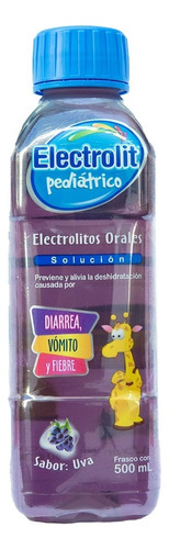 Electrolit Pediátrico Sabor Uva 500ml