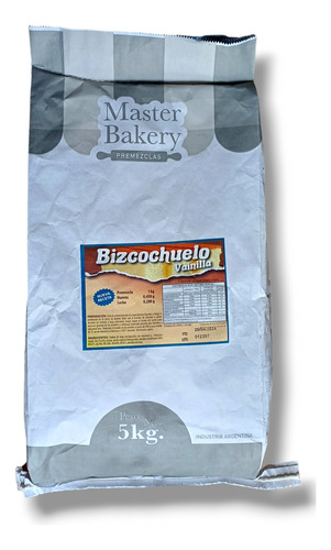 Premezcla Bizcochuelo Vainilla X 5 Kg Master Bakery Oferta