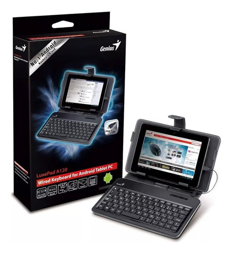 Funda Con Teclado Genius Luxepad A120 Android Tablet Pc 8 