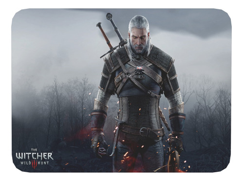 Mouse Pad The Witcher 3 Gamer 17cm X 21cm D114