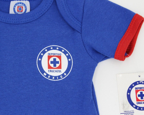 Imagen 2 de 8 de Pañalero Cruz Azul Futbol Original Ropa Bebé