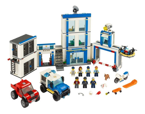 Lego City Estación De Policía 60246 743 Piezas