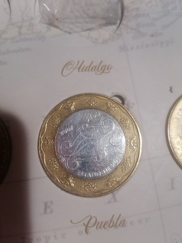 Monedas De 100 De 2 Fase De Los Estados De La República (Usado)