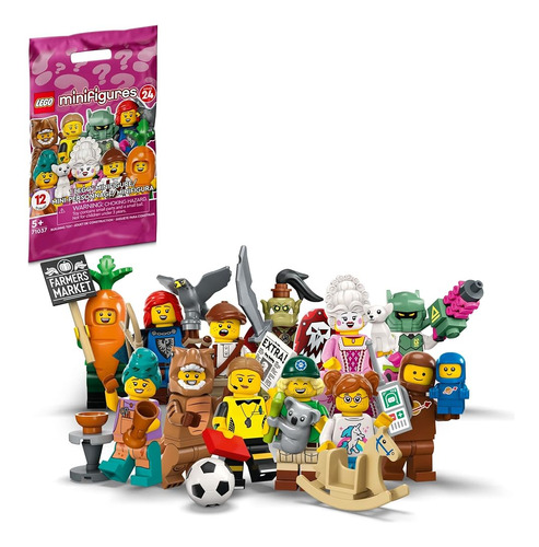 Lego Minifigures Series 24 71037, Bolsa Ciega Para Minifigur