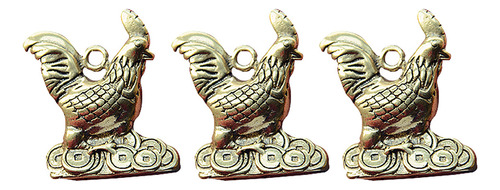 Colgante De Latón Con Figuras Del Zodíaco Chino, 3 Unidades