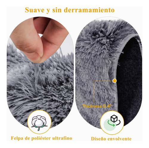 Juego Para Baño Estandar 3 Piezas Fundas Y Tapete Algodón