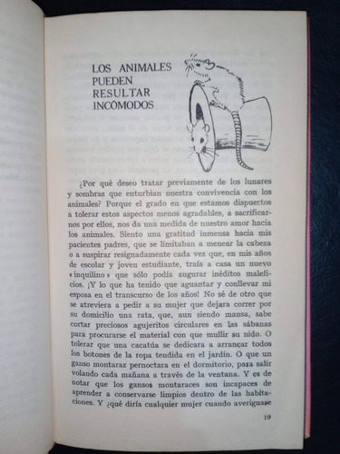 Libro Hablaba Con Bestias Peces Pájaros Konrad Lorenz