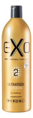 Exo Hair Alisamento Exoplastia Capilar 1000ml Passo 2