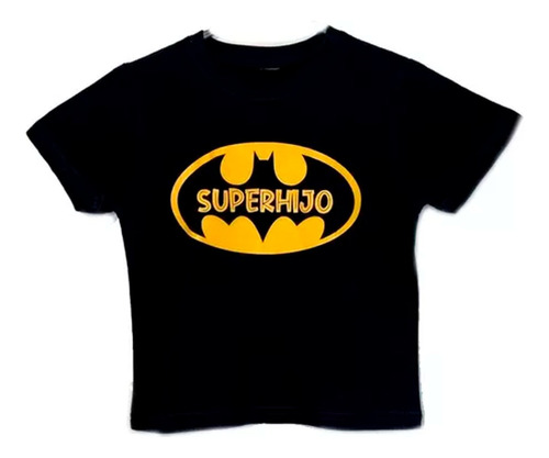 Polera Super Hijo Batman Niñas/niños/jovenes ¡oferta!