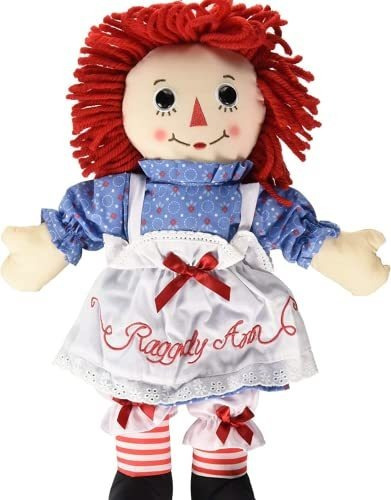 Aurora World Raggedy Ann Doll 16'' Y Juego De Regalo De Libr