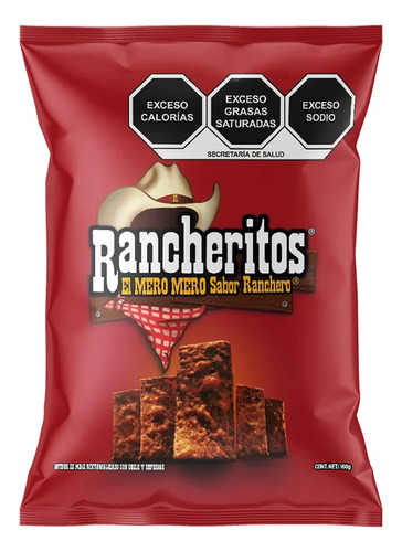 4 Pack Frituras Rancheritos Sabritas 145