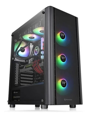 Gabinete Gamer Thermaltake V250 Tg Argb Mid Tower Nickhard