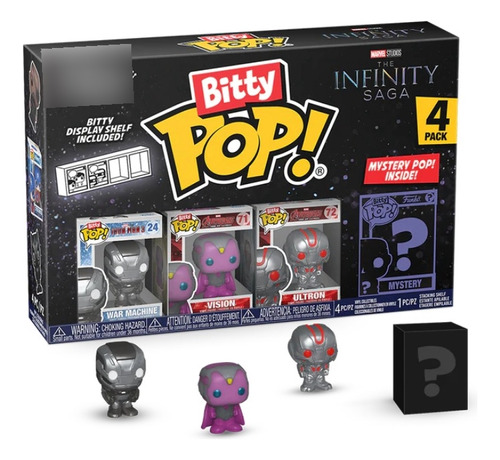 Funko Bitty Pop: Marvel - Iron Man 4 Pack