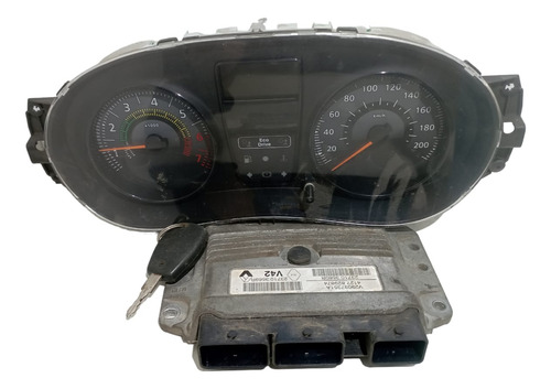 Kit Code Injeção Renault Clio 1.0 16v 2016 Cod 237103569r (Usado)