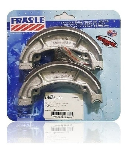 Zapata De Freno T Frasle Lh806 Honda Pcx 150 12-18