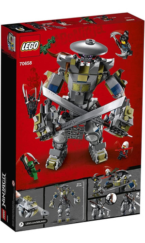 Lego Ninjago Masters De Spinjitzu: Oni Titan 70658 Kit De Co
